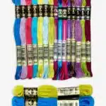 Ensemble de fil coloré pour point de croix