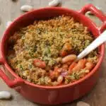 cocotte de haricots Tarbais