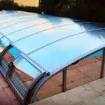 abris de piscine semi-haut