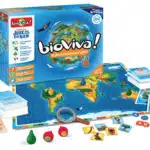 Plateau de jeu avec sa boite, jeux éco-responsables bioviva