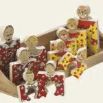 Jeu de familles en bois