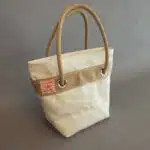 Sac cabas élégant en toile recéclée