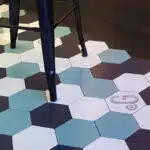 Carrelages d'exception, hexagonal