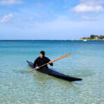 Canoé kayak sur la mer
