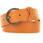 Ceinture orange pour femme