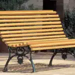 banc en extérieur
