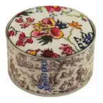 Boite ronde à broder