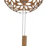 horloge en bambou