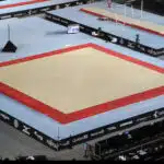 Praticable gymnastique