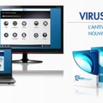 Présentation sur différents écrans d'un logiciel anti virus