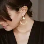 Boucle d'oreilles fabriquées en france