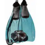 ensemble palme, masque et tuba