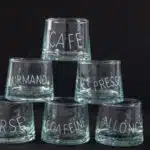 6 verres à café Sophie Janière