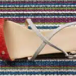 Sandales Rouge et gris