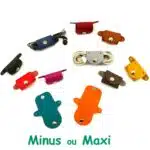 range cables écouteurs en cuire, plusieurs coloris