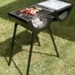 Barbecue et plancha, 2 en 1 pour extérieur
