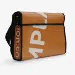 Sacoche fait à partir de sac de courses - éco-design