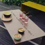 décoration design, table en fer