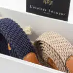 2 ceintures dans une boite Atelier Lecuyer