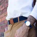 Ceinture sur un pantalon