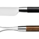 Couteau et fourchette , manche bois de Capdeco