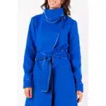 Manteau bleu royal