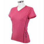 Tee-shirt de sport féminin rose