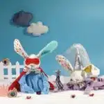 Doudous fabriqués en France, thème mardi gras