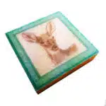 Eponge personnalisée avec une tête de biche