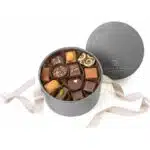 Chocolat artisanal - Boîte ronde - Assortiments de Chocolats