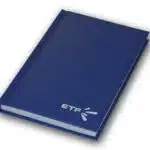 Carnet couverture bleue
