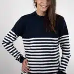 Femme avec pull marin-Galucebo