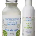 cosmétiques à l'eau de Lourdes