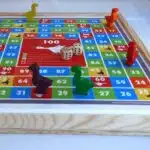 Jeu de l'oie en bois