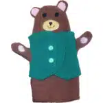 Gant marionnette ours