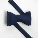 Nœuds papillons bleu marine