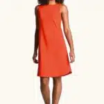 Robe d'été orange