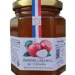 pot de confiture de pommes
