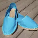 Espadrilles Françaises de couleur bleue