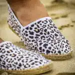 Espadrilles Françaises motif léopard