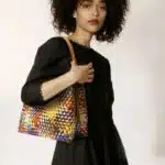 Maroquinerie Française, sac multicolor