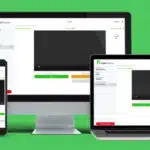 Logiciel apprentissage des langues : 3 écrans, ordinateur, portable et tablette