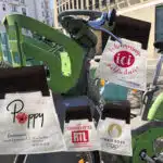 P'tites musettes sur un vélo