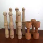 Jeu de quilles en bois