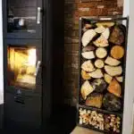 Porte bûche Esprit Steel