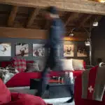 Ambiance d'une pièce avec des coussins en Laine
