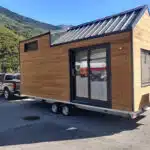 Tiny House Tarentaise arrivant sur site