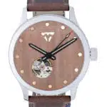 Montre artisanale cadran bois noble - homme