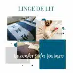 Articles en lin : 4 photos de linge de lit en lin
