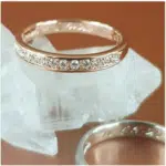2 bagues avec diamant